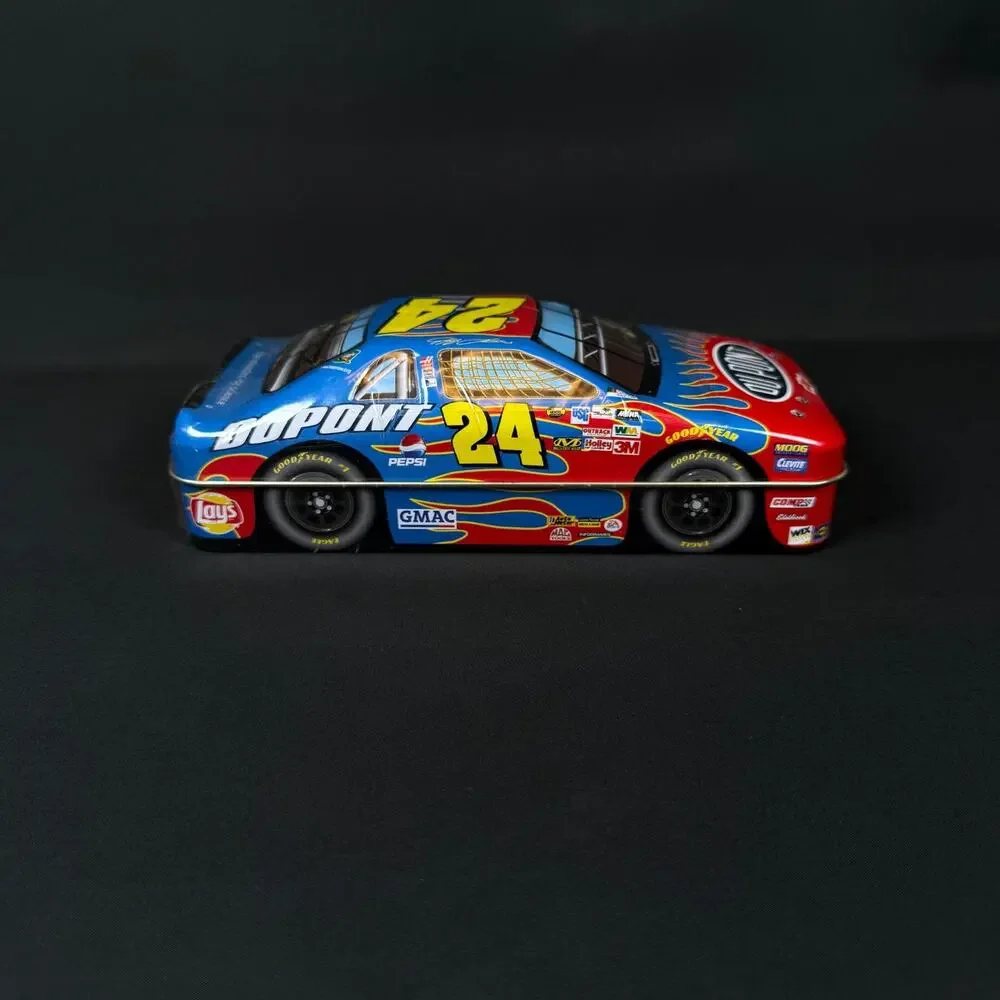 NASCAR Jeff Gordon Dupont 24 Palmer's Candy Collectable Tin New
